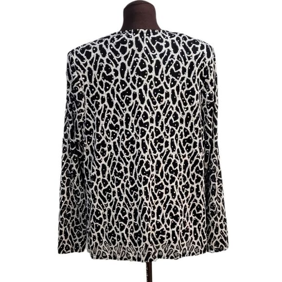 Glistening Leopard Top 💎 EXCELLENT CONDITION 💎 - Picture 9 of 13